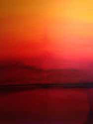 Sonnenuntergang_Acryl auf Leinwand_110x90